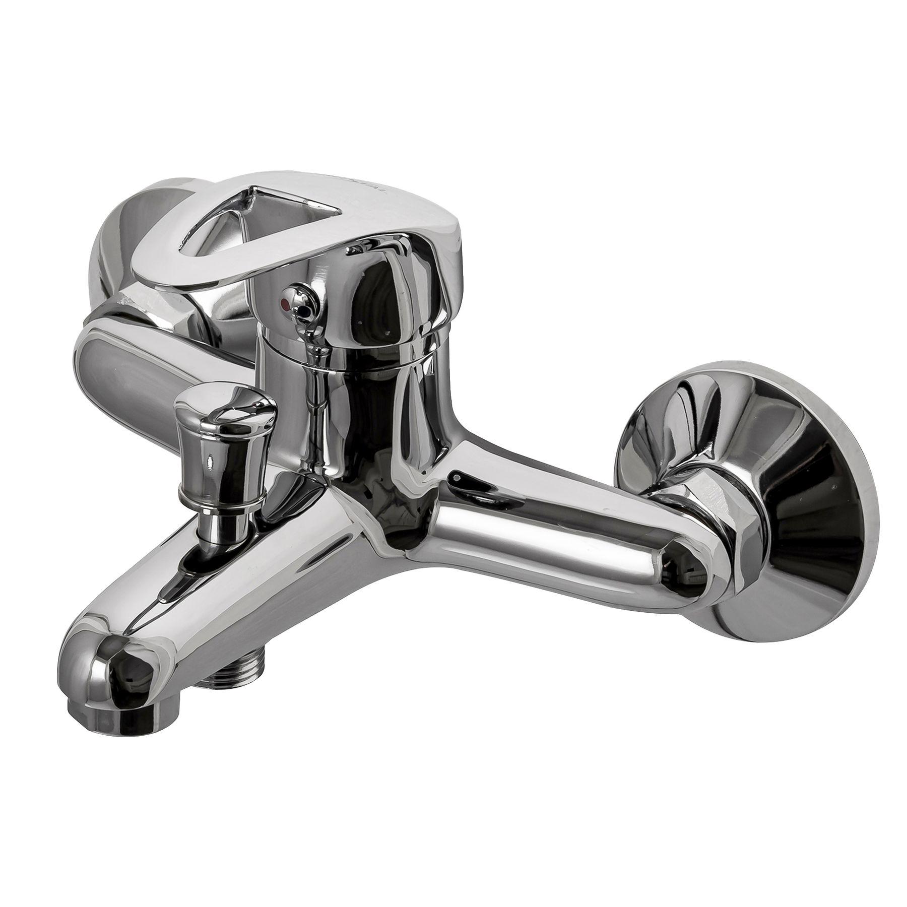 Смеситель для ванны Globus Lux Fitnes GI-102 и лейка с фильтром SFH-01 (000009289)