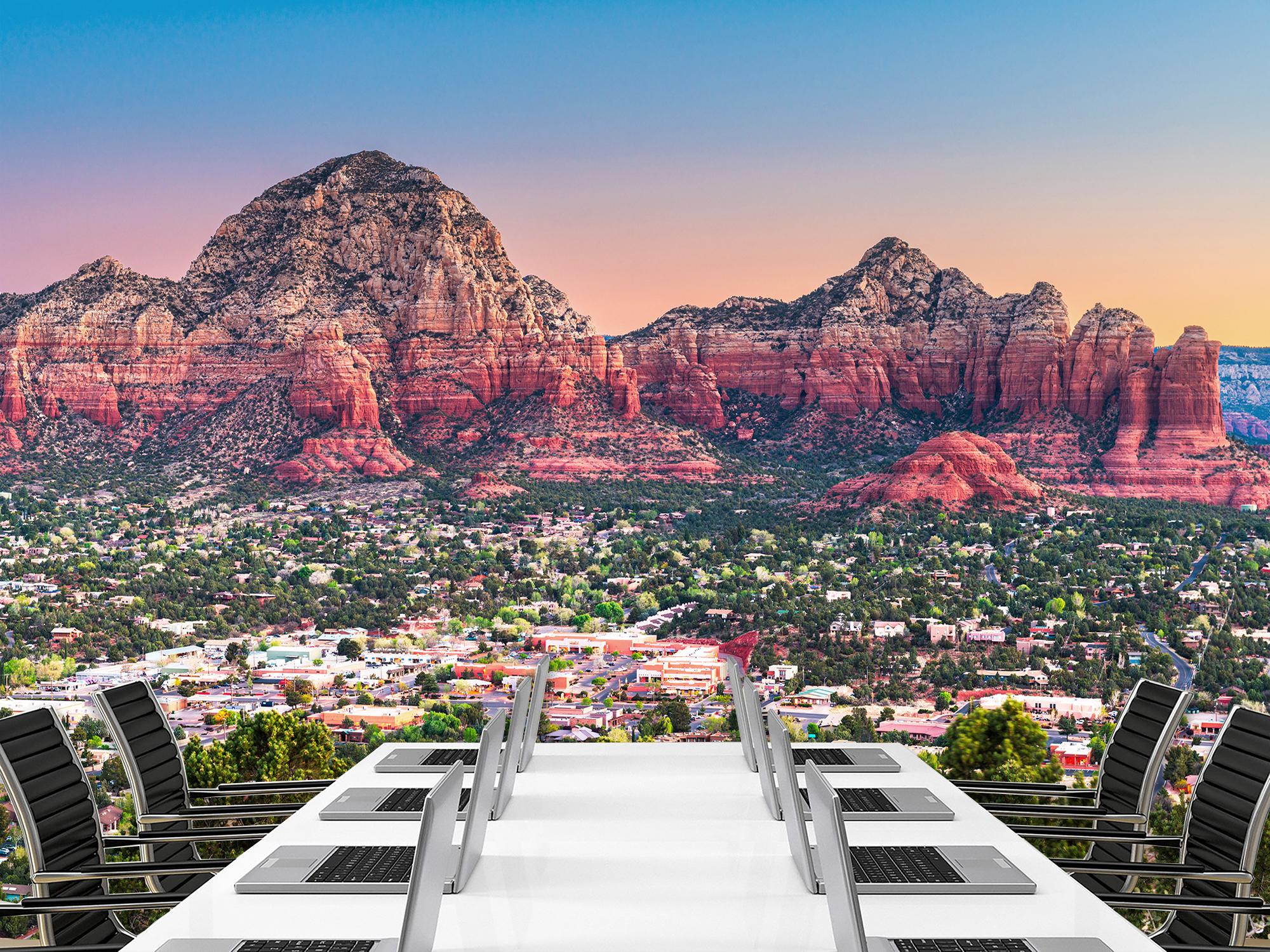 Фотообои флизелиновые Capitol Butte Sedona 190х285 см (S5NTR-071/4)