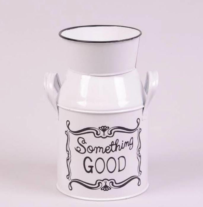 Кашпо металлическое с ручками Something Good 20 см (38585)