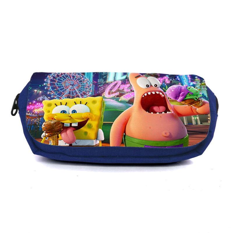 Пенал школьный Спанч Боб SpongeBob SPB-004 Синий (1479353896)