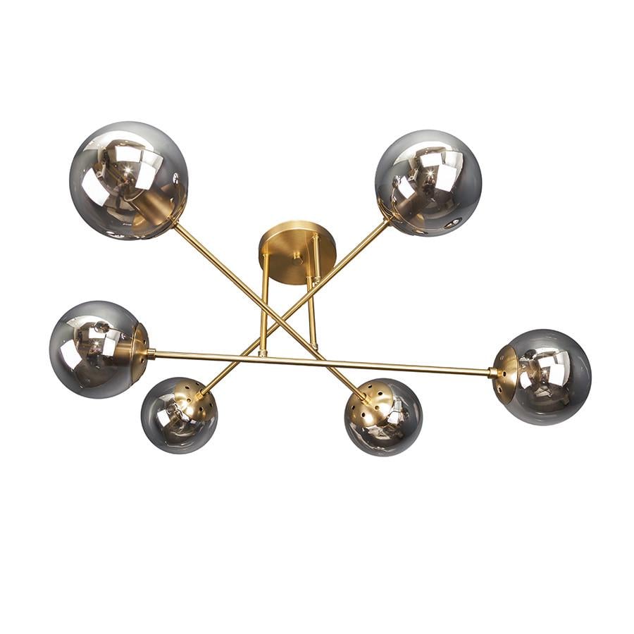 Люстра 7529804-6 BRZ+BK Бронзовий/Чорний (LVS4926) - фото 1 Люстра 7529804-6 BRZ+BK Бронзовий/Чорний (LVS4926) - фото 1