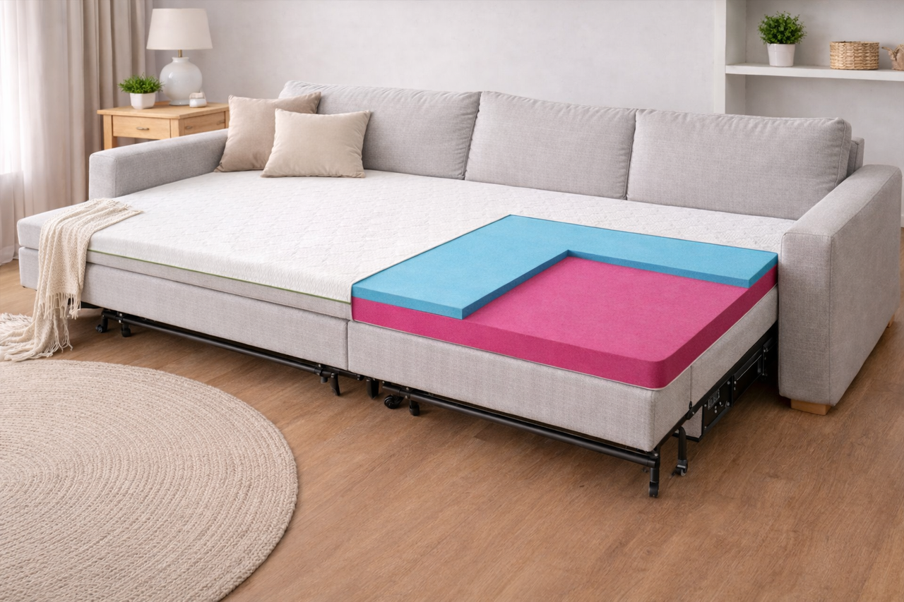 Матрас-топпер iSmart Коала Somni NeoMemory+Sleep Well эффект памяти 160х200х7 см (ISM-051216)