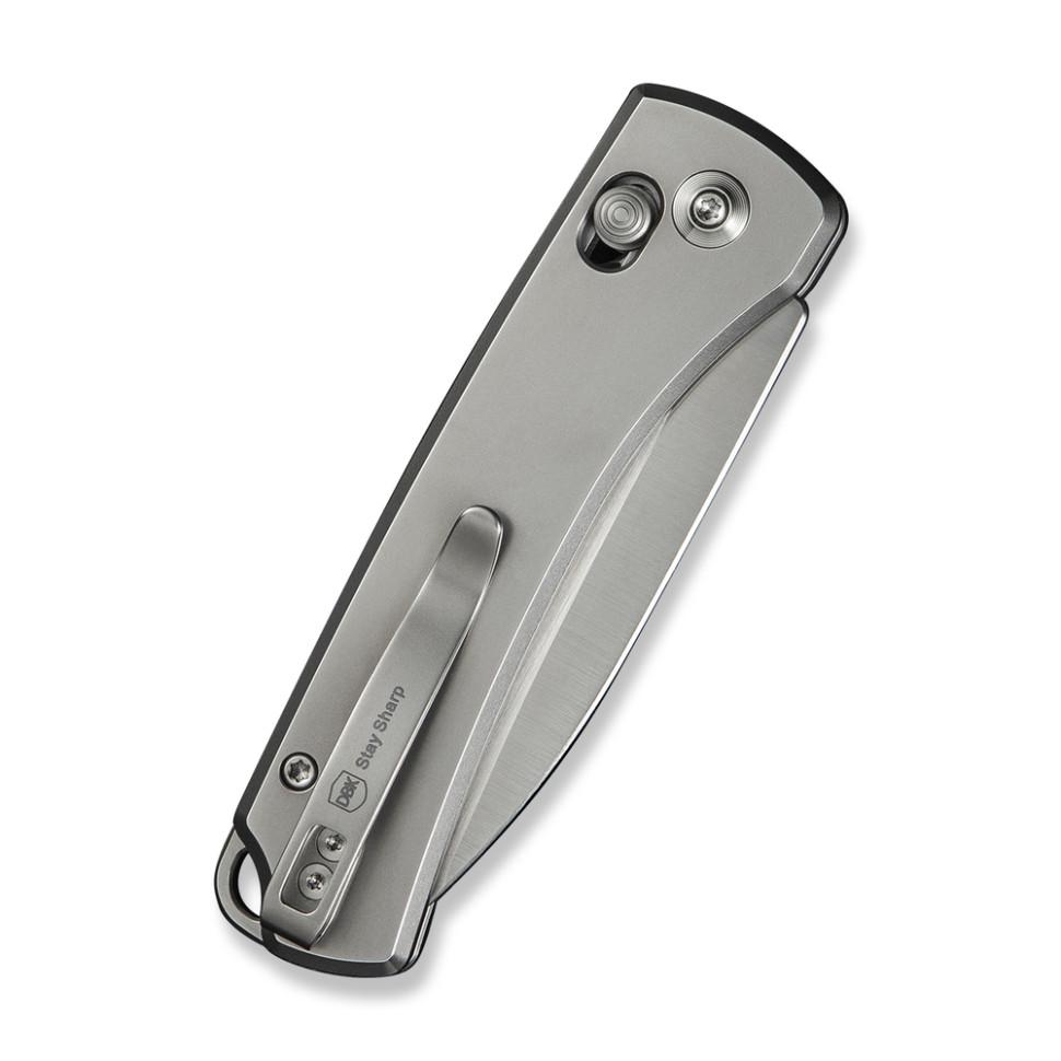 Туристичний ніж кишеньковий складаний Weknife Nightblade WE22046-2 Grey (54798) - фото 5