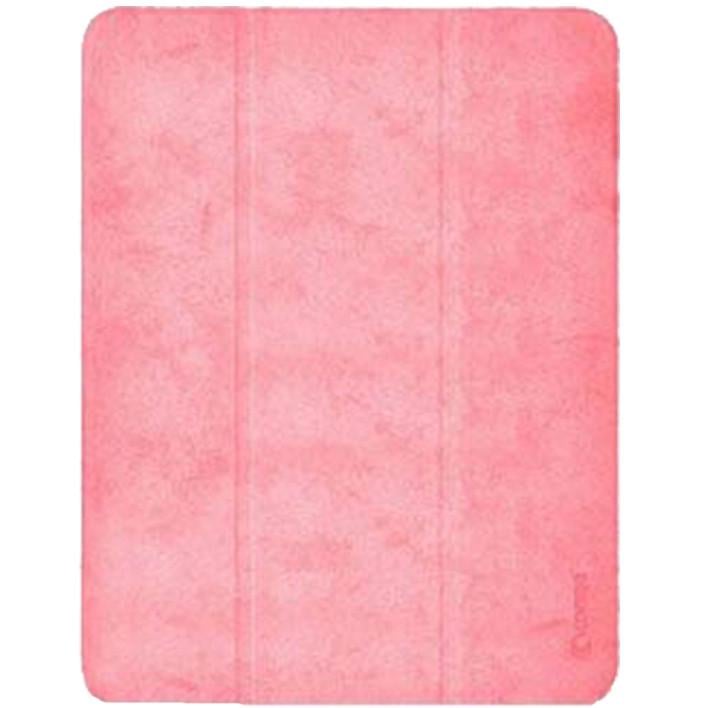 Кожанный чехол-книжка, обложка Comma Leather Case with Pen Holder Series for iPad Pro 12.9 4Gen, Pink