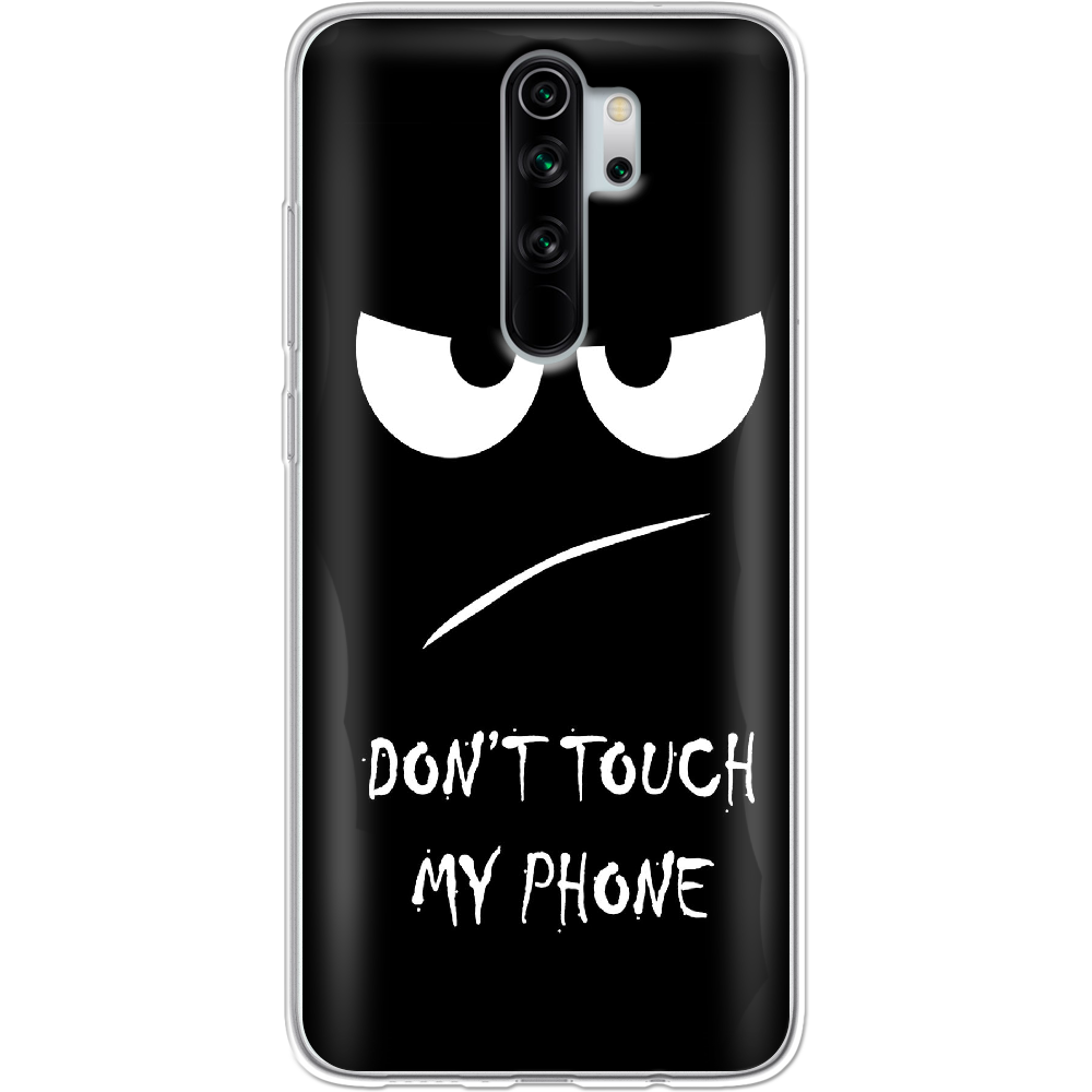 Чохол Boxface Xiaomi Redmi Note 8 Pro Don't Touch my Phone Прозорий силікон (38222-up535-38222)