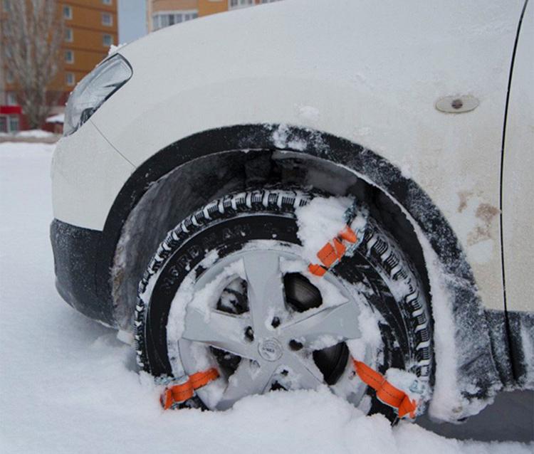 Ланцюги протиковзання для коліс AutoBraslet Легковий R12-R17 6 шт. (ABL4) - фото 6