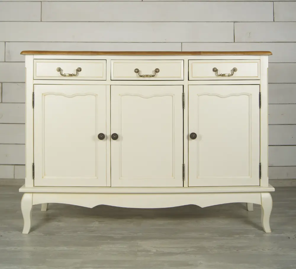 Комод Моне 3 ящика 3 двери из натурального дерева Комод Моне 3 ящика 3 двери из натурального дерева