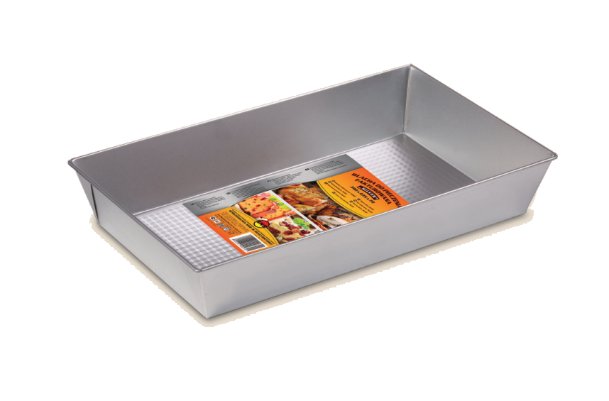 Противень Snb з рифлёным дном 36х24,5х6 см Silver