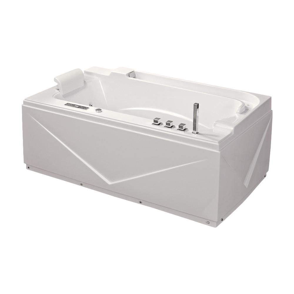 Ванна акриловая Iris с гидромассажем и аэромассажем TLP-679 new 170х90х67 см
