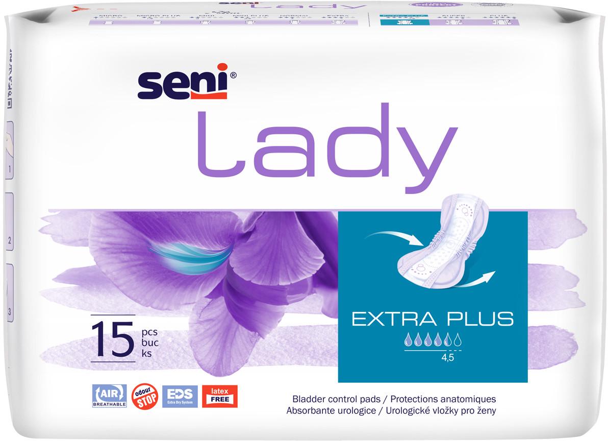 Урологічні прокладки Seni LADY Extra Plus 15 шт. (5900516699130)