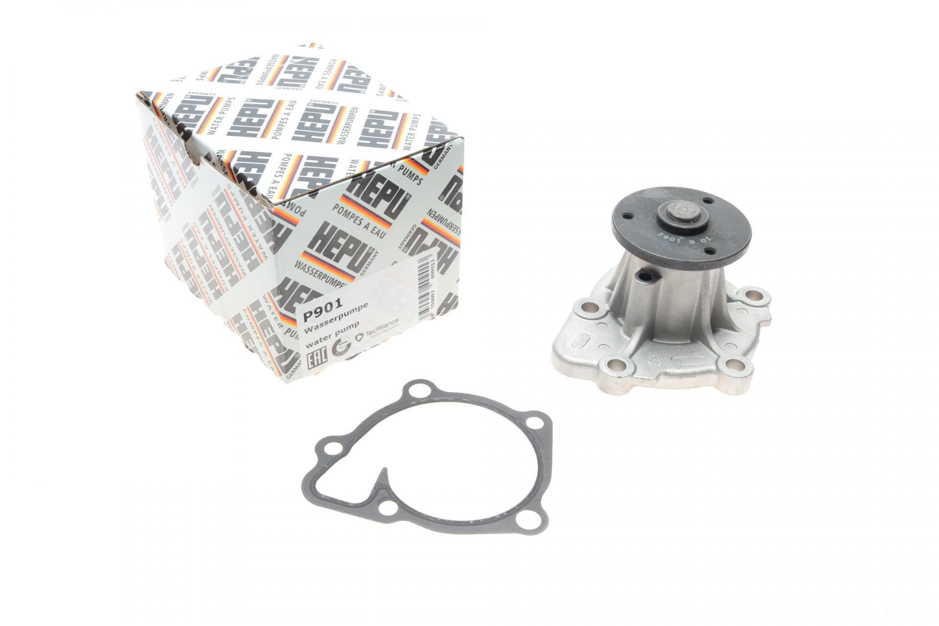 Водяная помпа Hepu Citroen C4/Mitsubishi Lancer VIII/Outlander/Peugeot 4007 1.8/2.0/2.4/4WD 08- (P901)