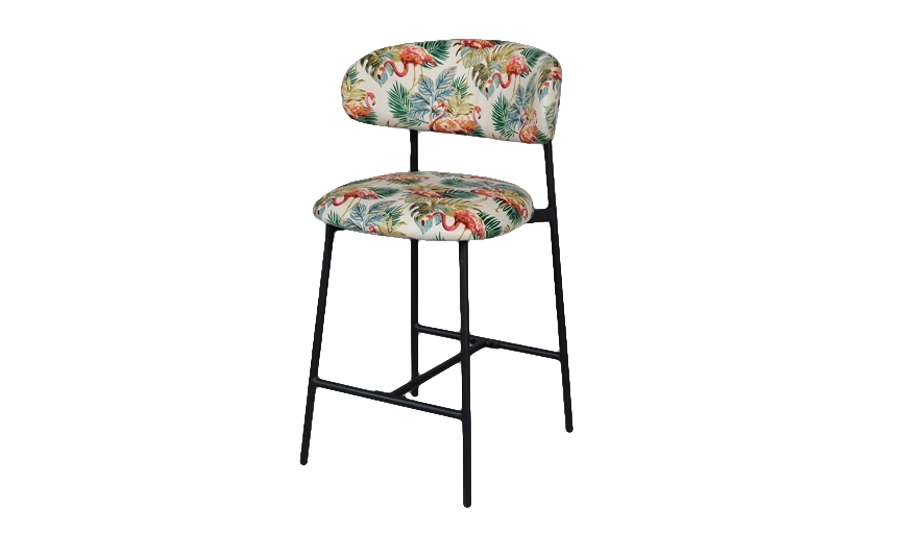 Стул полубарный Дакс дизайнерский Белый (2147487103)