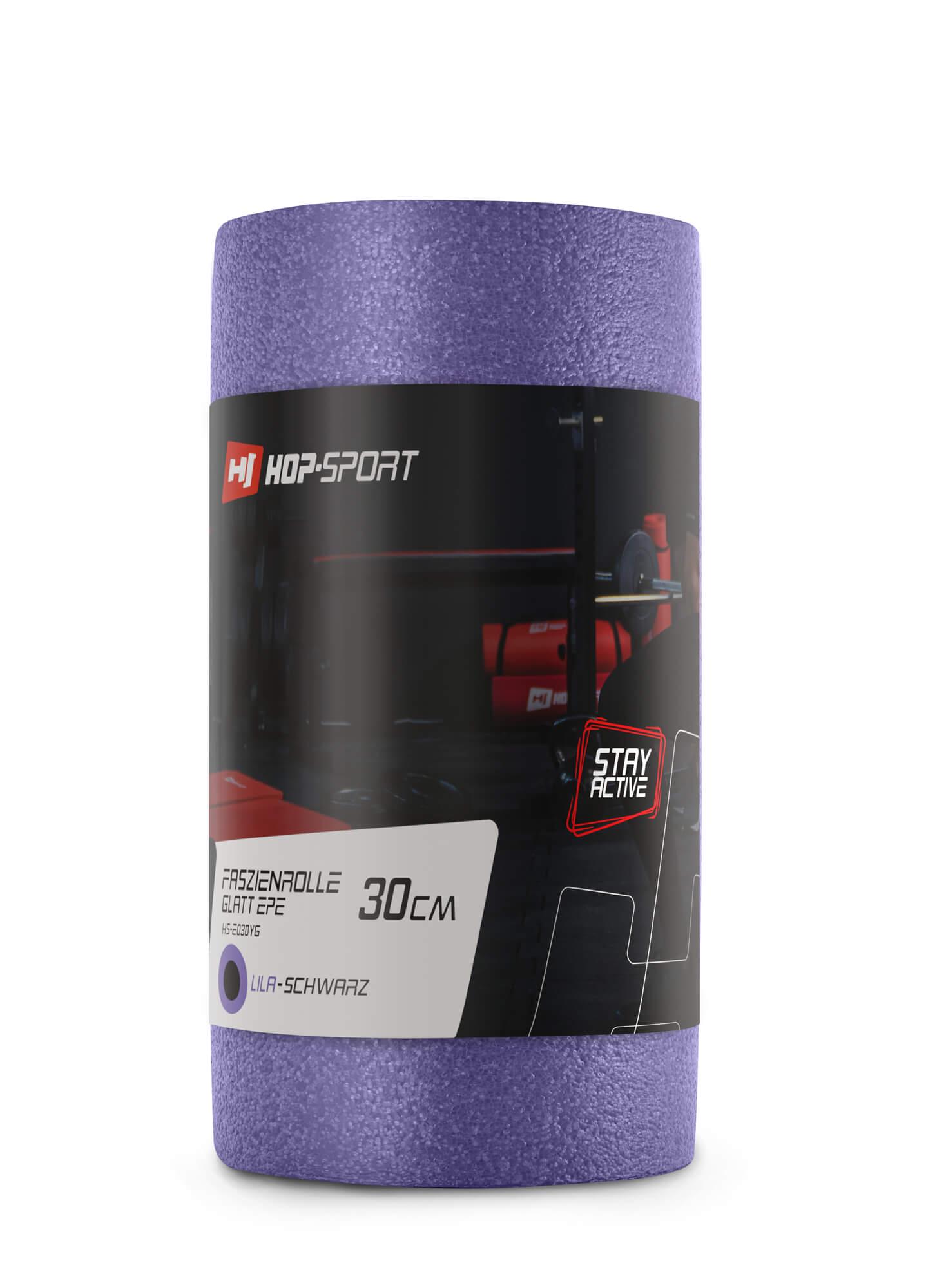 Массажер-роллер Hop-Sport EPE 30 см HS-E030YG Фиолетовый