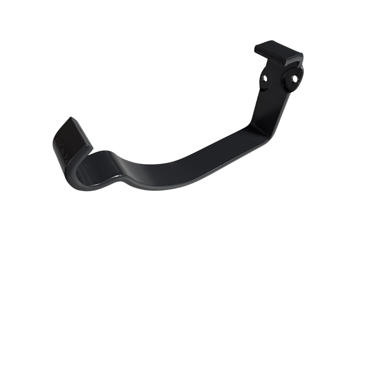 Держатель водосточного желоба усиленный Alpine 125/90 мм 5 мм Графитовый антрацит/серый-графит (RAL 7016)