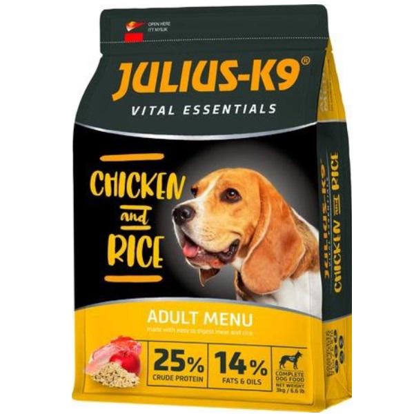 Корм для собак JULIUSК-9 Chicken&Rice 3 кг (000019778)