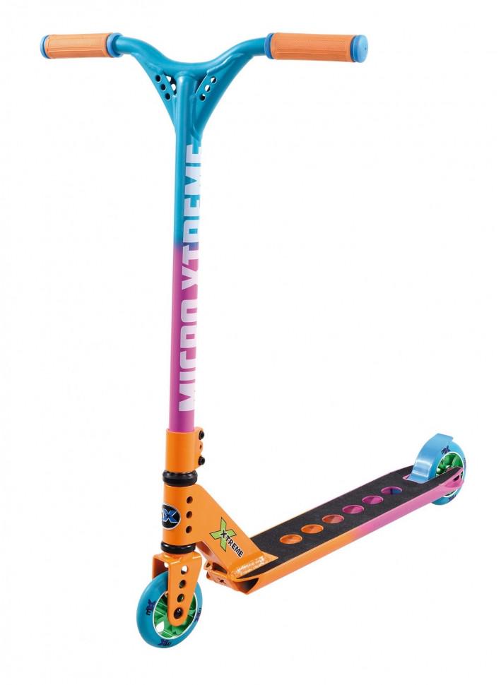 Трюкових самокат Micro MX Trixx 2.0 Rainbow aque Бірюзовий (SA0115) - фото 1 Трюкових самокат Micro MX Trixx 2.0 Rainbow aque Бірюзовий (SA0115) - фото 1