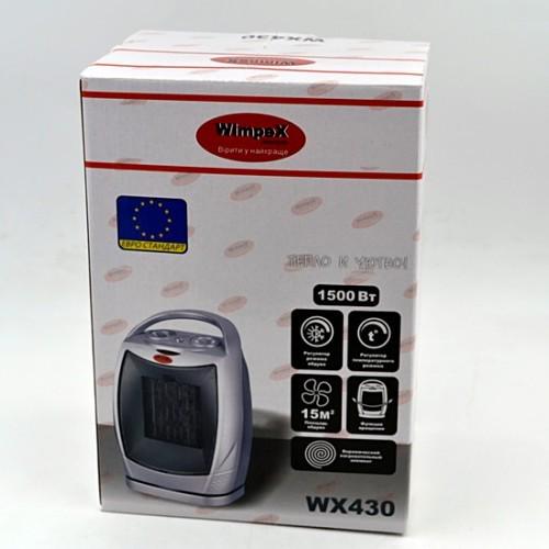 Тепловентилятор керамічний WimpeX WX430 1500 Вт (WX430) - фото 6