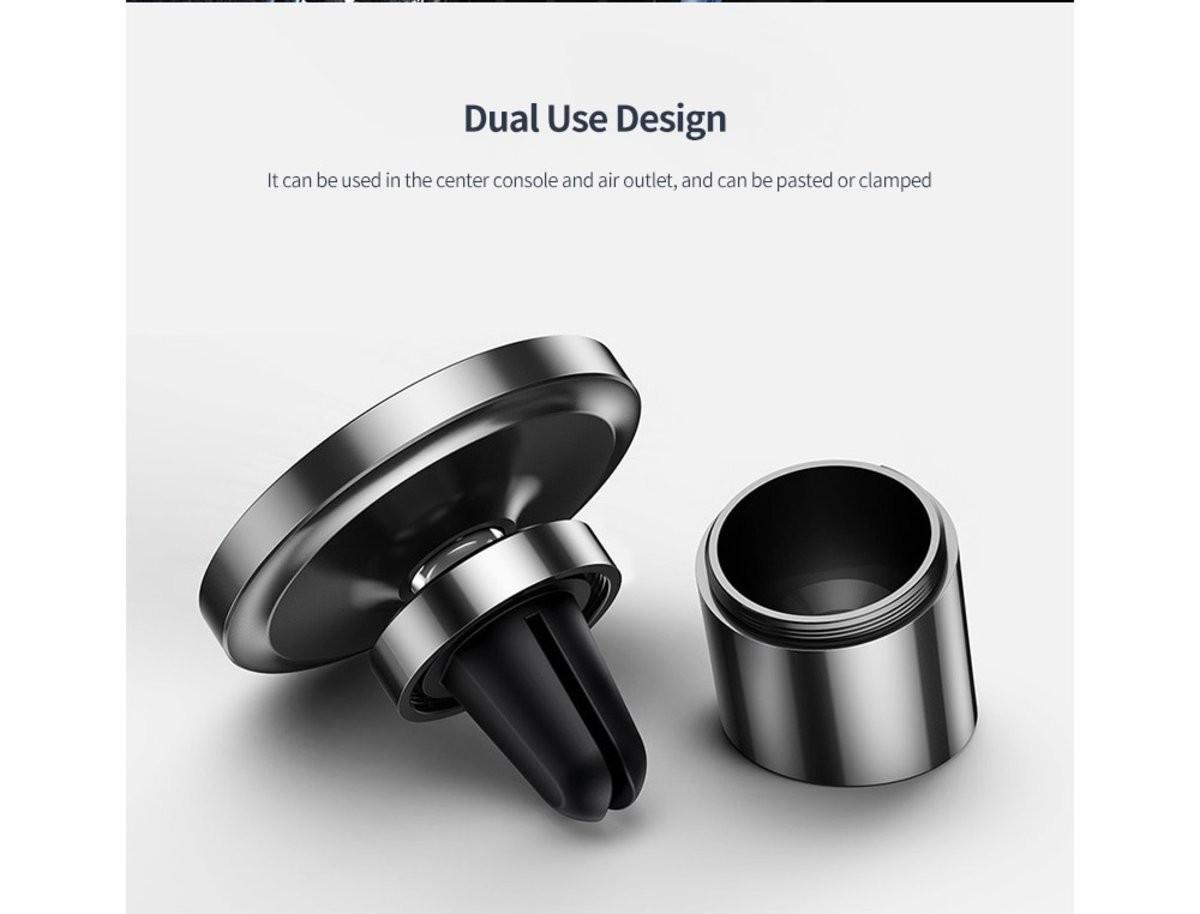 Автотримач Baseus Mount 2в1 Car для мобільних магнітний на дефлектор (SULD-01) - фото 2 Автотримач Baseus Mount 2в1 Car для мобільних магнітний на дефлектор (SULD-01) - фото 2