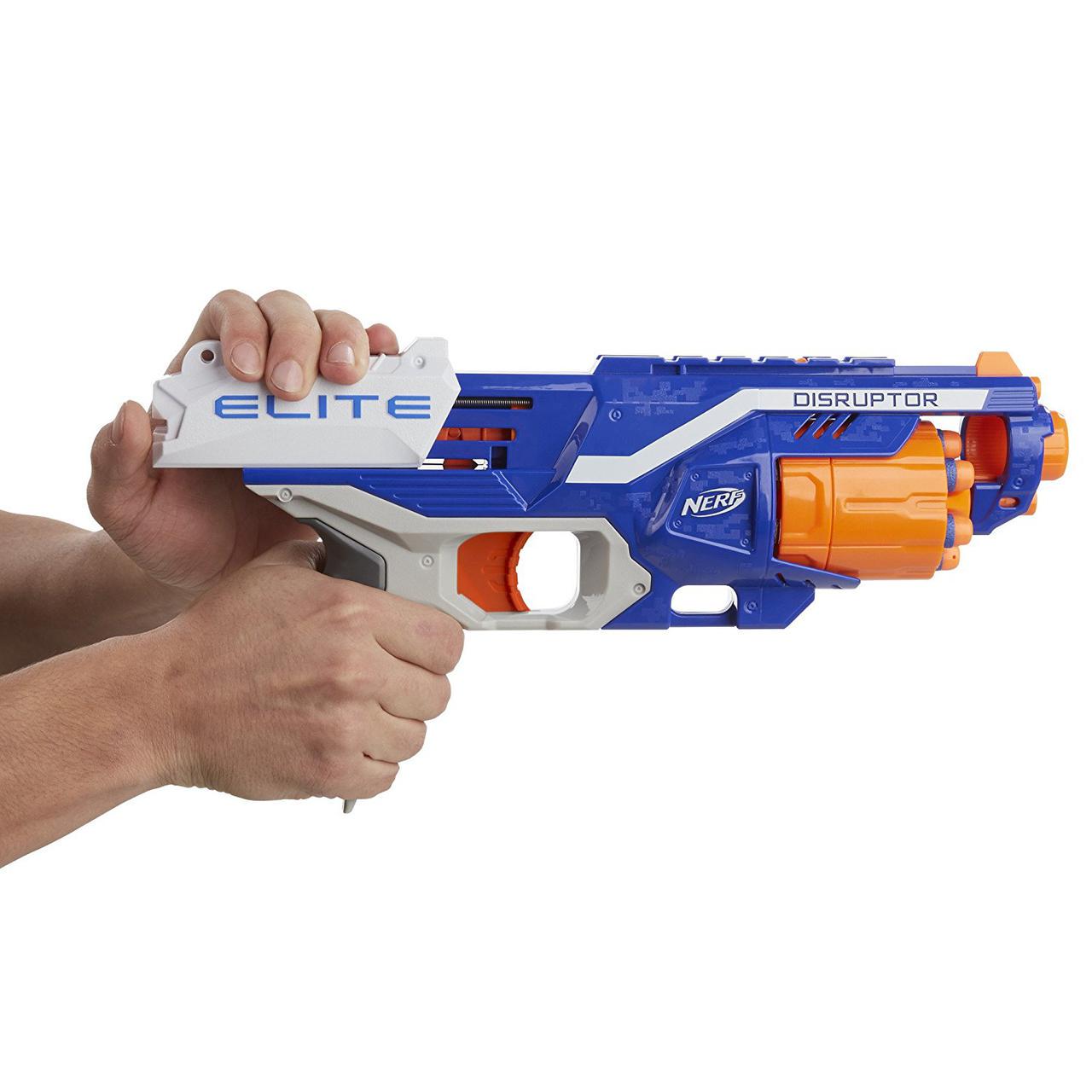 Бластер Nerf N-Strike Elite Disruptor (B9837) - фото 6 Бластер Nerf N-Strike Elite Disruptor (B9837) - фото 6