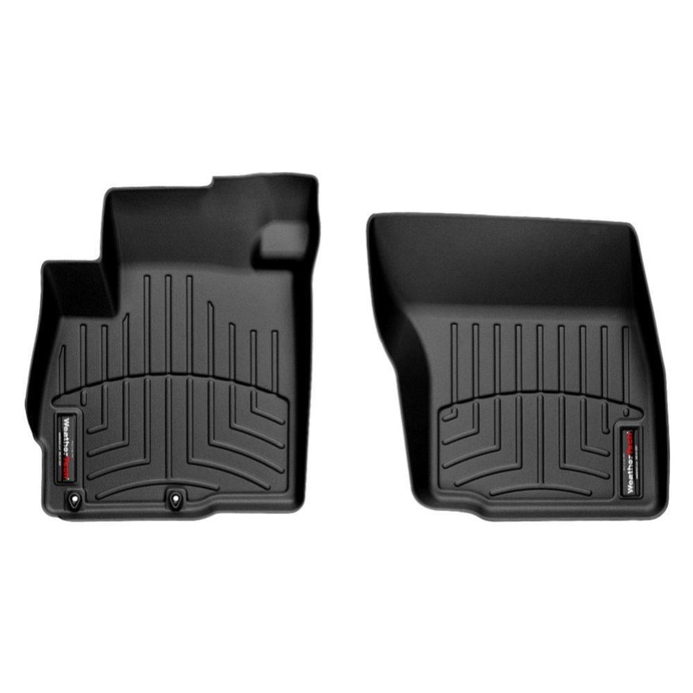 Килимки в салон WeatherTech для Mitsubishi ASX 2010- з бортиком передні Чорний (446511)