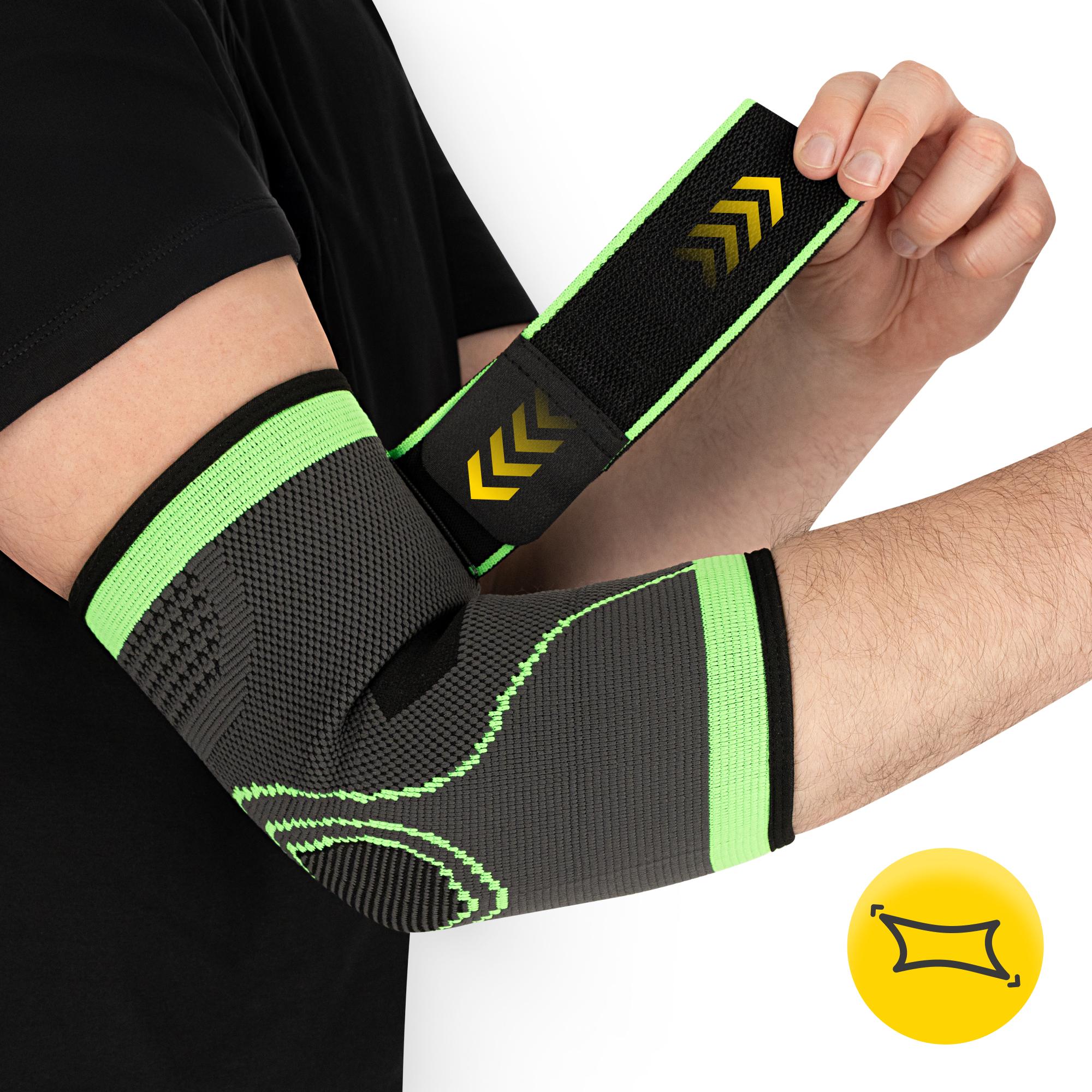 Бандаж для локтевого сустава 4fizjo Flex 1 шт. L (P-5905973407373) - фото 7 Бандаж для локтевого сустава 4fizjo Flex 1 шт. L (P-5905973407373) - фото 7