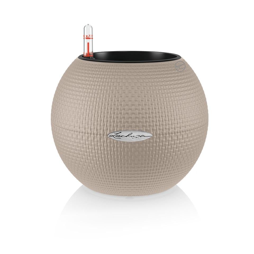 Умный горшок Lechuza Puro Color 20 круглый 1,2 л 20x16 см Песочный