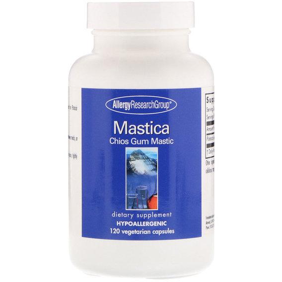 Смола мастикового дерева Allergy Research Group Mastica Chios Gum Mastic 120 Veg Caps (ALG-73660)