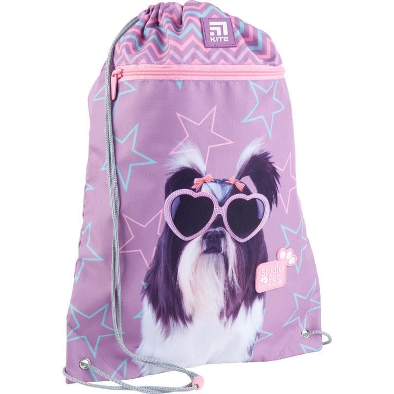 Сумка для обуви KITE Studio Pets 46х33 см Сиреневый (SP21-601M-3)