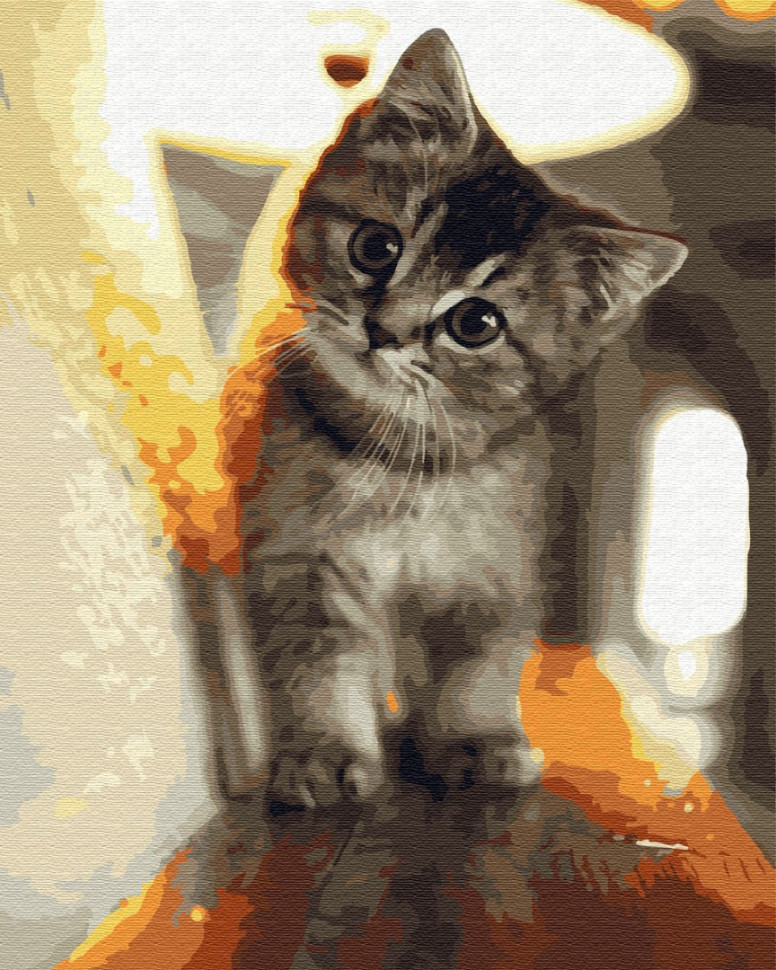 Картина по номерам Brushme Маленький котик (GX29845)