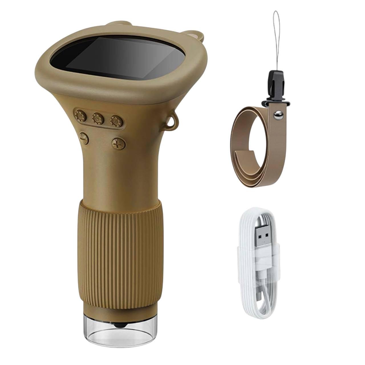 Микроскоп цифровой с подсветкой и функцией фото/видео Коричневый (946ed8bd) Микроскоп цифровой с подсветкой и функцией фото/видео Коричневый (946ed8bd)