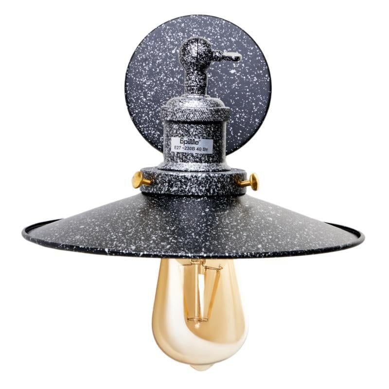 Бра настенное накладное Brille BL-404W/1 E27 ZRust лофт