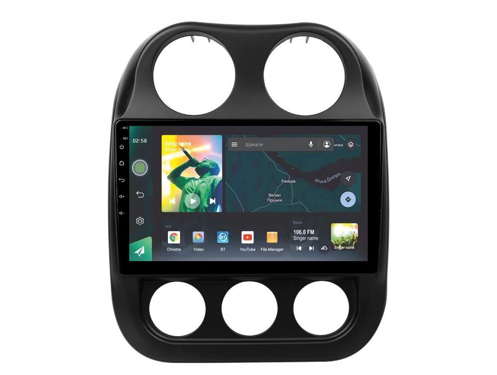 Магнитола штатная Sigma X10464 10 4/64 GB Jeep Compass 1 MK 2009-2015 10" (AR-72319)