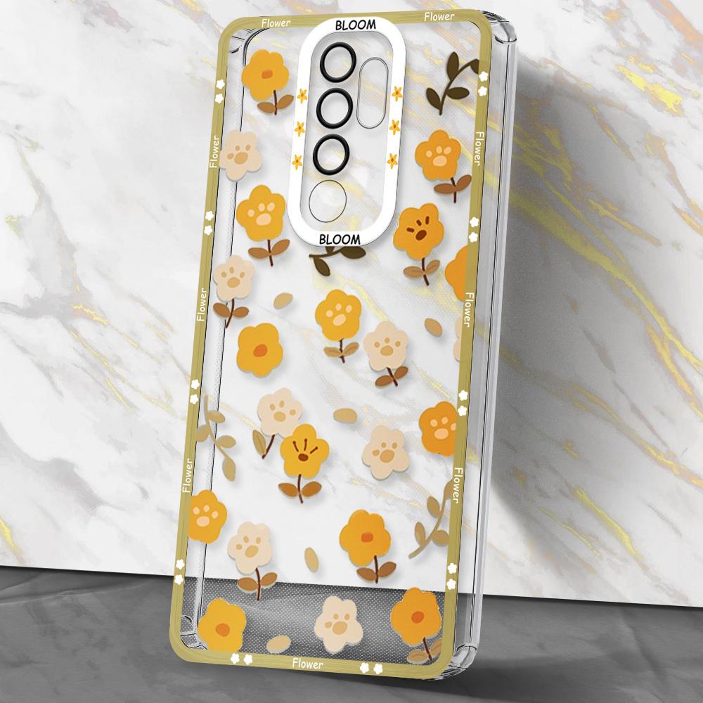 Прозрачный защитный чехол AngelEyes для Xiaomi Redmi Note 8 Pro Bloom (30035)