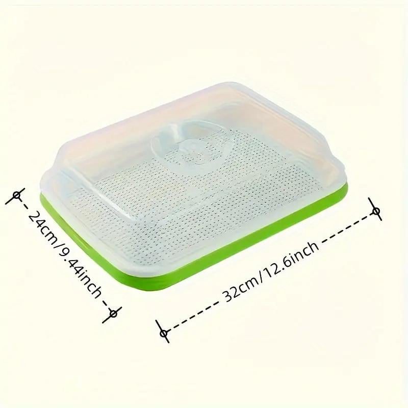 Контейнер для выращивания микрозелени с крышкой - фото 7 Контейнер для выращивания микрозелени с крышкой - фото 7