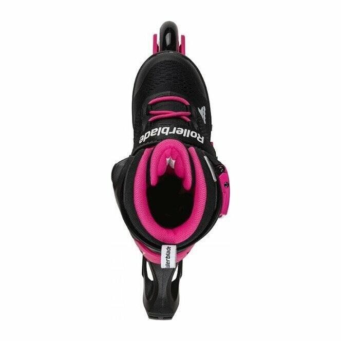 Ролики детские Rollerblade Microblade G 2021 Black/Neon Pink (Аopt.roliki20) - фото 3