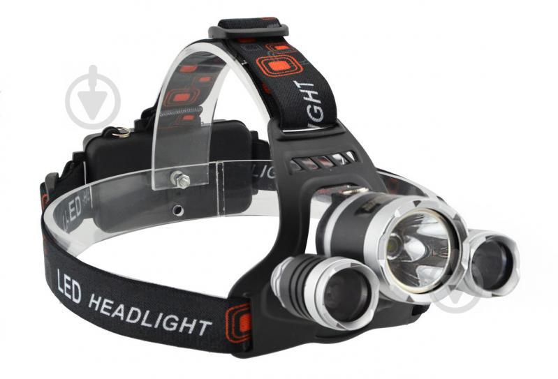 Налобный фонарь Bailong Boruit BL RJ 3000 T6 Черный (R0471)