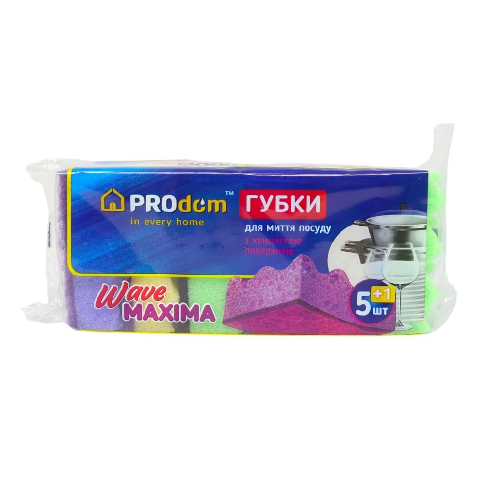 Губки кухонные ProDom Maxima 5/1 шт. (НФ-00008307)