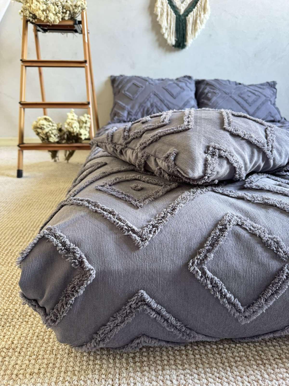 Покрывало ZEINTEX SCANDI 180х230 см Графитовый (25240712) - фото 8