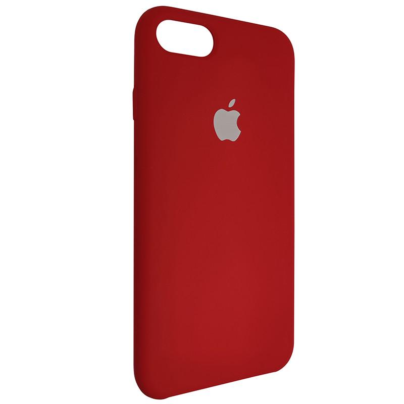Чехол Copy Silicone Case iPhone 7/8 China Red (29caa1-3927)