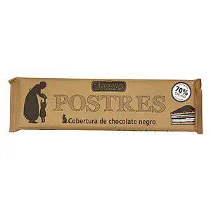 Шоколад чорний без глютену TORRAS 188 Postres Cobertura De Chocolate Fondant 70%, 300 г (13353595)
