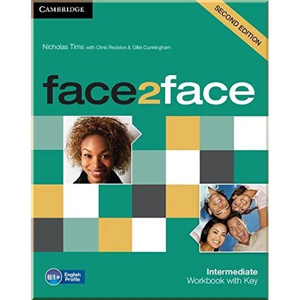 Рабочая тетрадь face2face Second Edition Intermediate Workbook with key