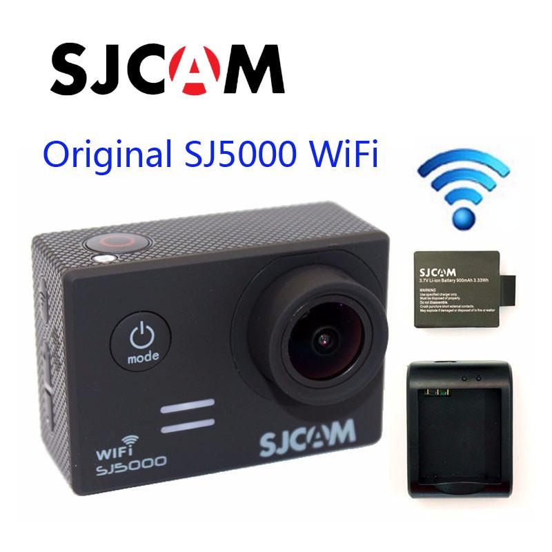 Екшн камера SJCAM SJ5000 Wifi Чорний - фото 3