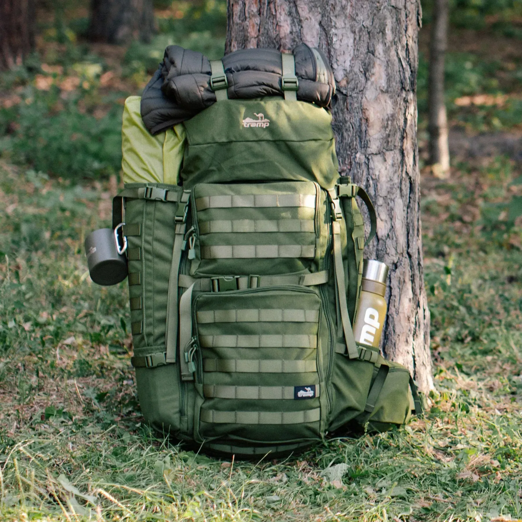 Рюкзак Tramp Defender UTRP-049 75 л Olive (29446354) - фото 23 Рюкзак Tramp Defender UTRP-049 75 л Olive (29446354) - фото 23