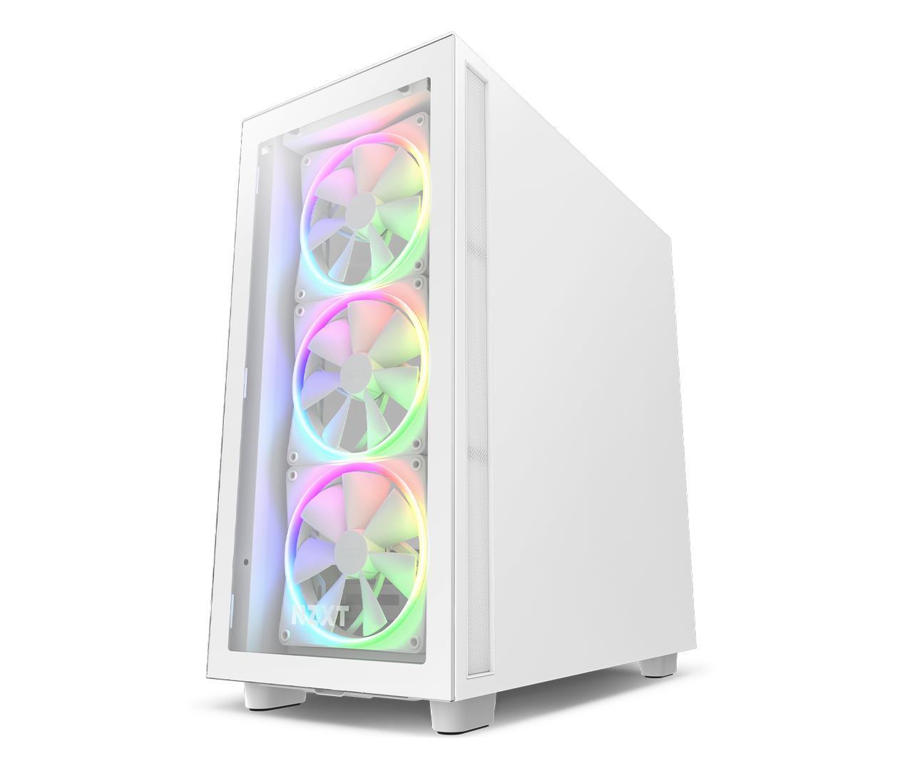 Корпус NZXT H7 ELITE RGB White (CM-H71EW-02)