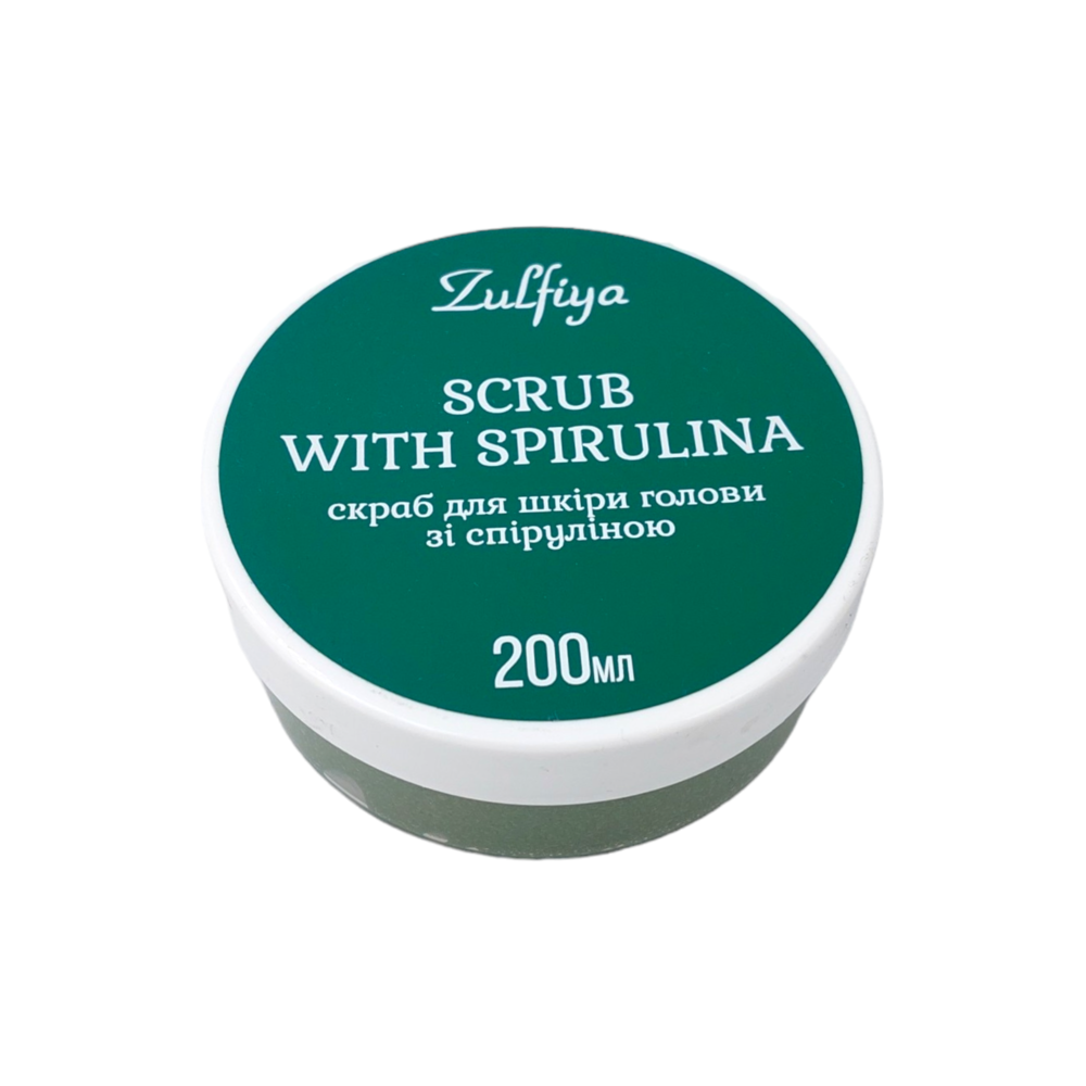 Скраб для кожи головы со спирулиной 200 мл (06236) - фото 1