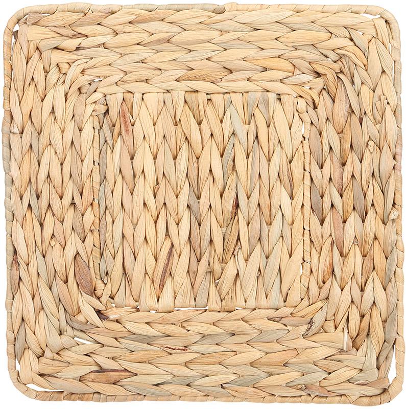 Коврик плетеный из соломы Odda 28х28 см (UK-9401)