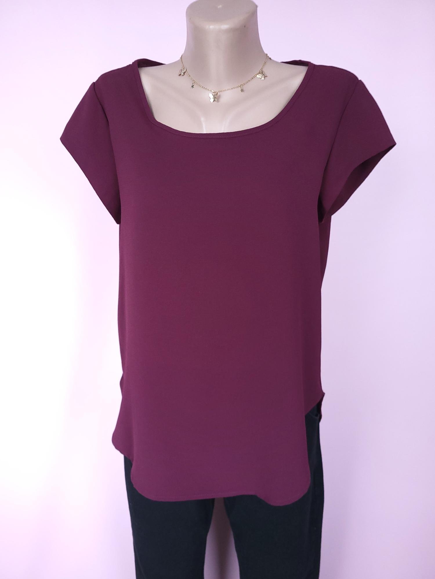 Блузка женская Only L Темно-сиреневый (12874) - фото 2 Блузка женская Only L Темно-сиреневый (12874) - фото 2