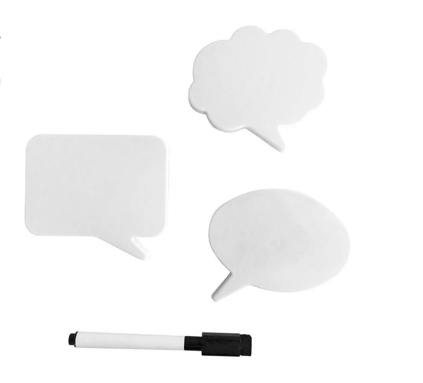 Магниты на холодильник с маркером 4пр/наб. R93845 Магниты на холодильник с маркером 4пр/наб. R93845