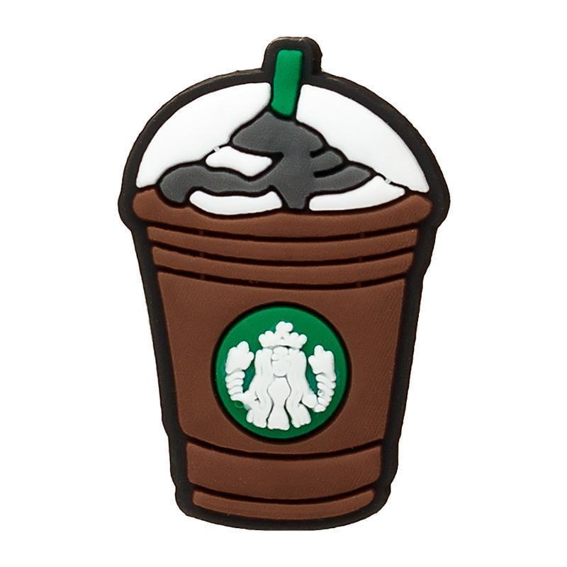 Джибитс для кроксов SB006 Серия Starbucks кофе-6 1 шт. (2236673676)