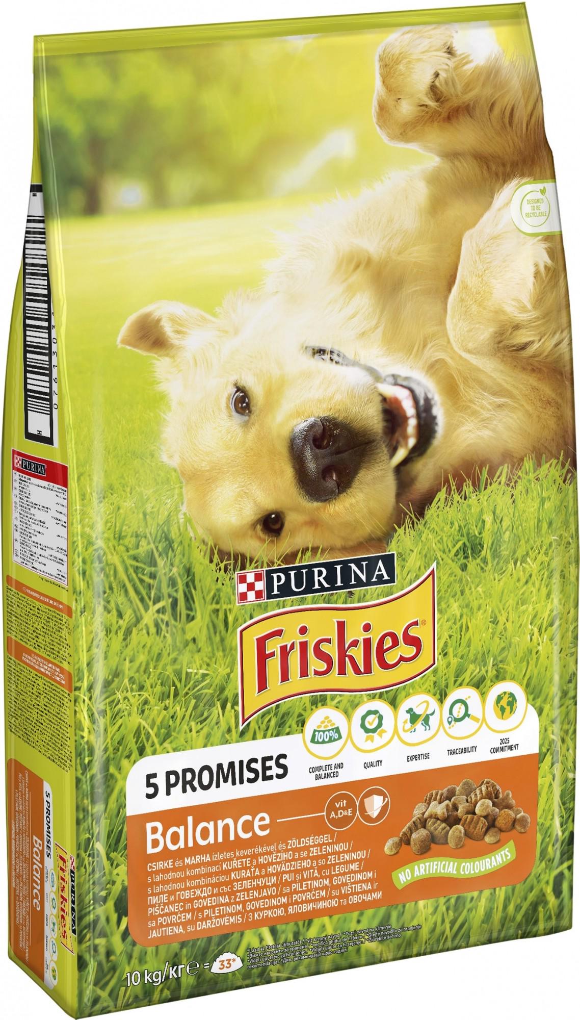 Сухой корм для взрослых собак Purina Friskies с курицей и овощами 10 кг (7613034232168) - фото 2